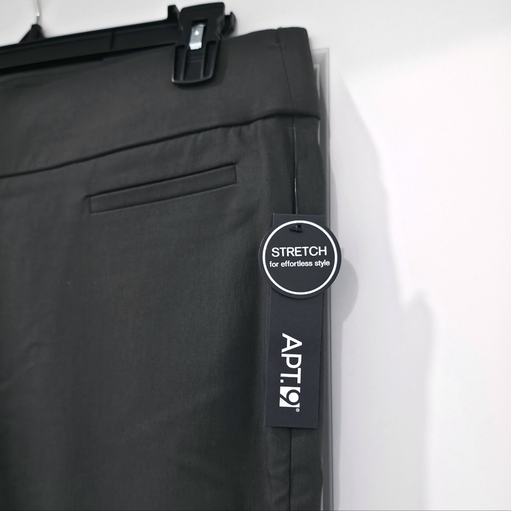 APT. 9 | Brynn Midrise Pull-On Bootcut Peat Dress Pants - Picture 4 of 7